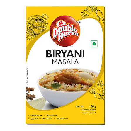 Double Horse 80g Biryani Masala