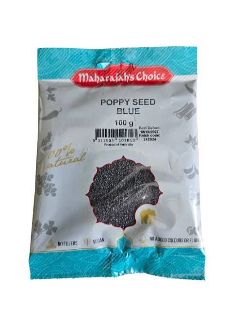 Maharaja 100G Poppy Seed Blue
