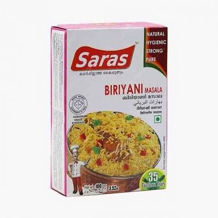 Saras 100g Biriyani Masala