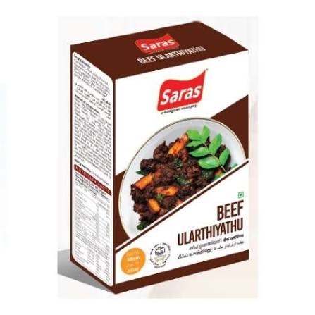 Saras 100g Beef Ularthu Masala