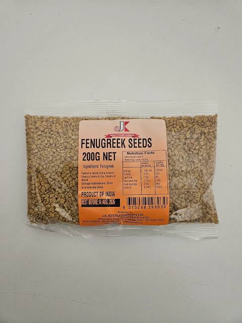 JK Internarional 200G Fenugreek Seed