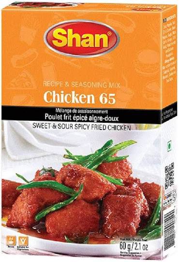 Shan 60g Chicken 65 Masala
