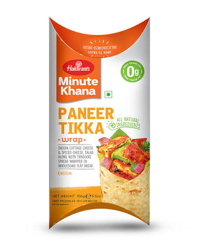 Haldiram 156g Paneer Tikka Wrap