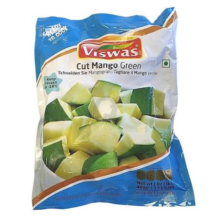 Viswas 400g Cut Mango green