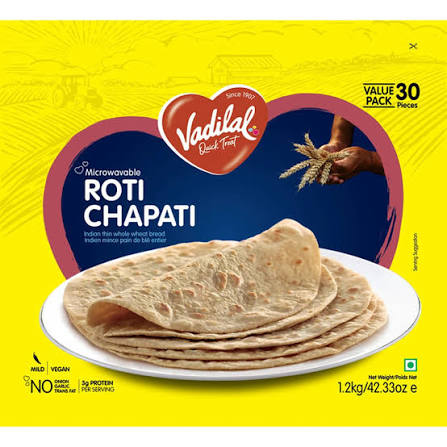 Vadilal 1.2kg  Roti Chapati