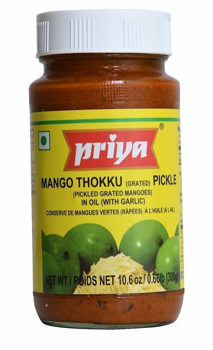 Priya 300g Mango Thokku Garlic