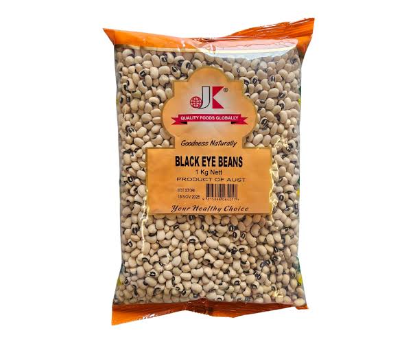 JK Internarional 1Kg black eye beans