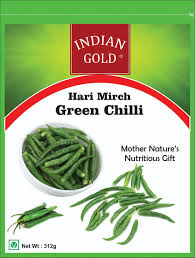 Indian Gold 312G Green Chilli