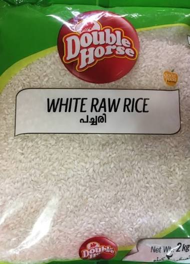 Double Horse 2kg White Raw Rice