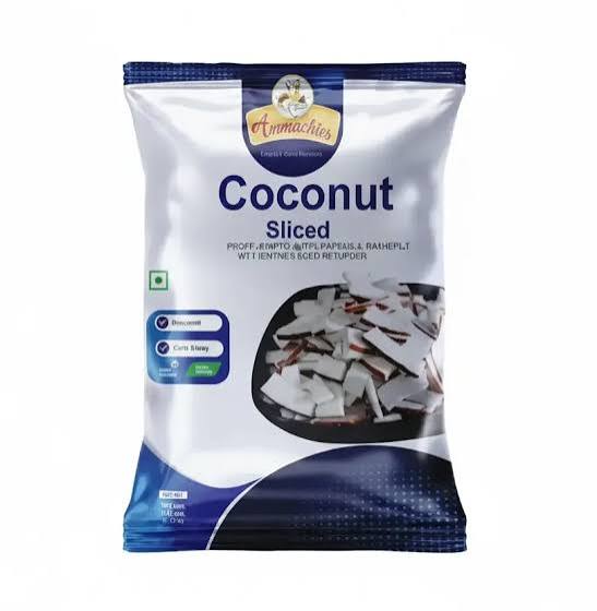 Amma 400g coconut Sliced