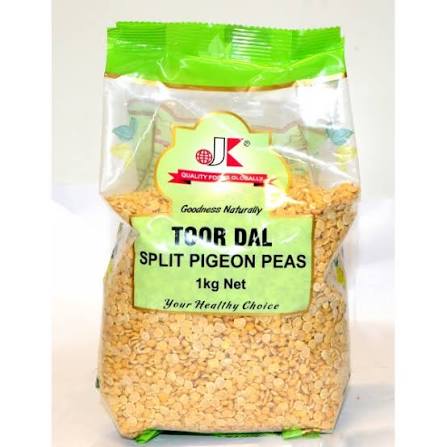 JK Internarional 1Kg toor dal indian