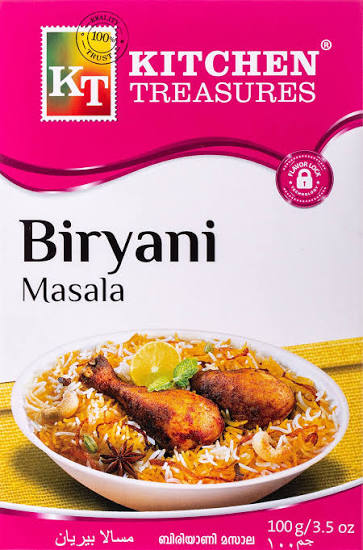 Kitchen treasures 100g Biryani Masala