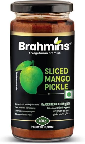 Bramins 400g Sliced Mango Pickle