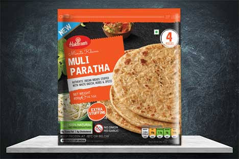 Haldiram 400g Muli Paratha