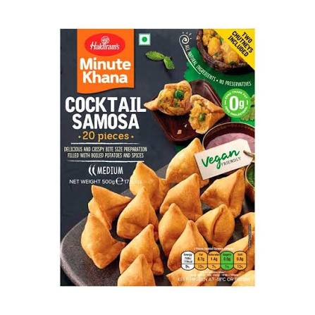 Haldiram 500g Cocktail Samosa(X)