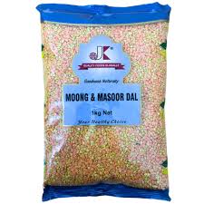 JK Internarional 1kg Moong&Masoor Dal