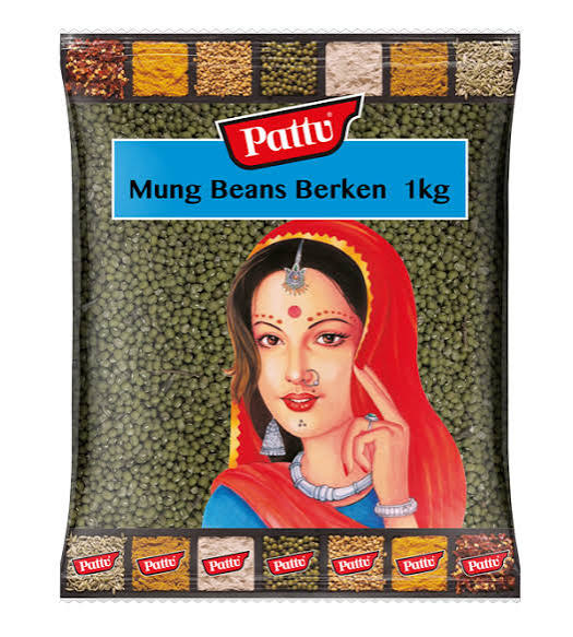 Pattu 1kg mung Beans Berken